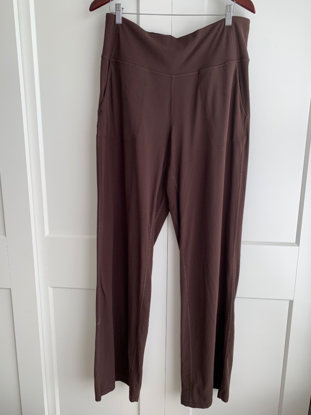 Lululemon Align Wide Leg Pant in Dark Brown size 14 Tall